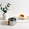 IMEEA Milk Pan, 18-10 Stainless Steel, Induction Cooktop Compatible, 450ml, Mini Milk Pan, Silver