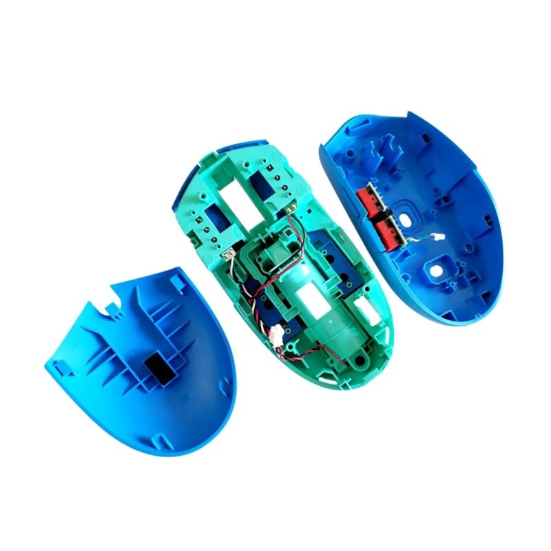 3pcs Gaming Mouse Case Set Plastic Top Shell Battery Covers Outer Case for G304 Slip Proof Wear Resistant