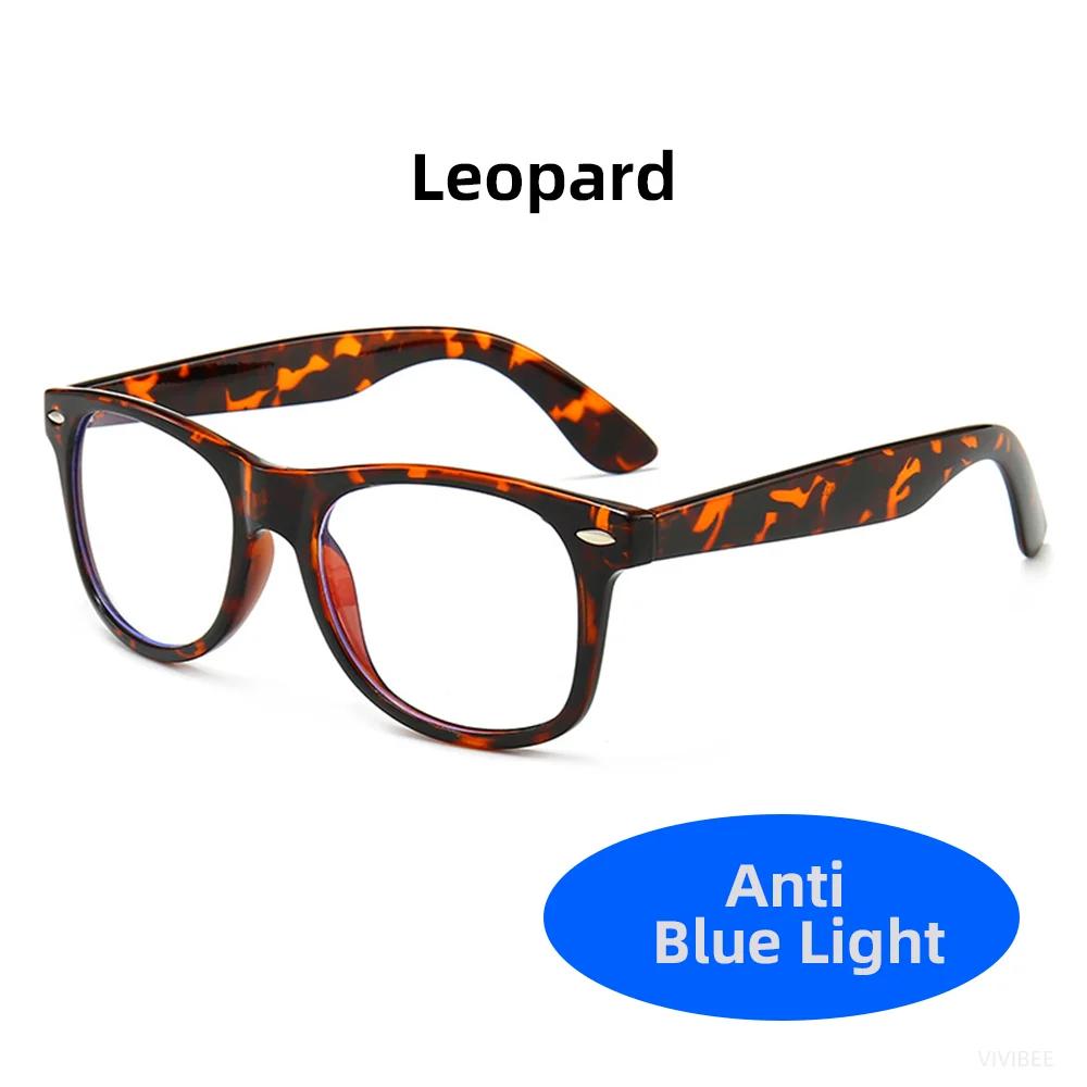 Classic Blue Light Blocking Glasses Square Men Gaming UV400 Anti Bluelight Ray Clear Lens Women Computer Eye Glasses