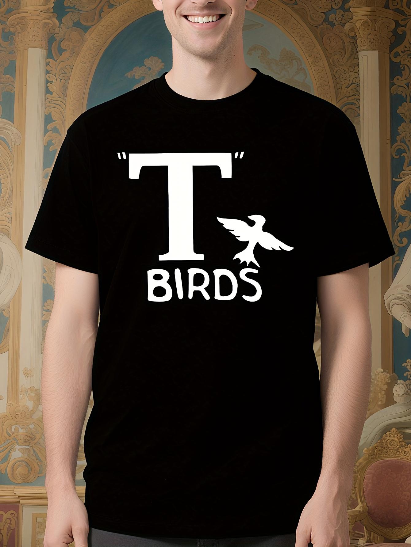 Vintage 1950s T-Birds Greaser Tshirt - Black Retro Movie ... XXL