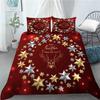3 Pc Duvet Cover Christmas Moon Penguin Bedding Set For Kids And Adults Microfiber Single Double Queen 220x240 Room Decor Gift