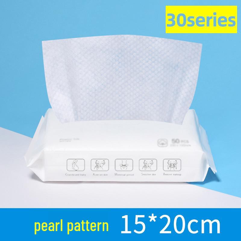 Premium Thickened Cotton Face Wash Towels - Soft & Disposable for Wet/Dry Cleansing, Beauty, and Makeup Removal