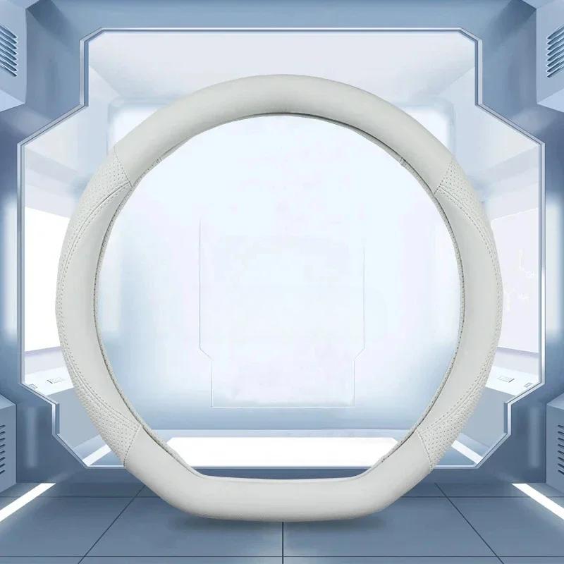 

Чохол на рульове колесо Four Seasons General Sport для моделі Tesla 3+ Шкіряні універсальні м’які ручки, дихаючі аксесуари