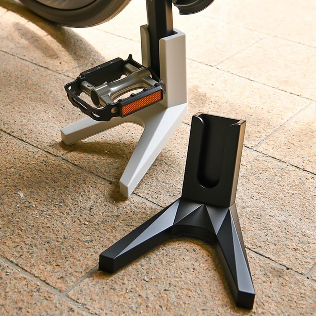 Crank Kickstand Road Bike Easy Installation Non-Slip Foot Support Tripod Flat