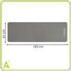 ACTIGET Yogamatte, Fitnessübung, rutschfest, 183x61 cm, Pilates-Matte, grau