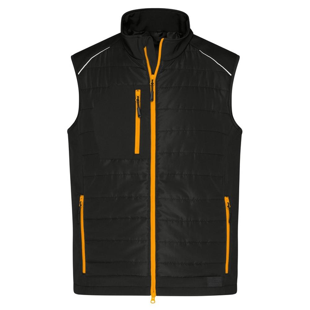James and Nicholson Mens Hybrid Gilet