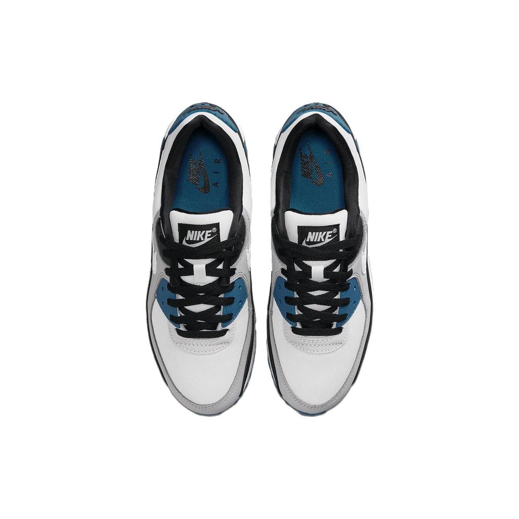Nike Zapatillas Air Max 90 Negro Azul Cerceta Hombre Gris Gris Humo Claro Azul Industrial FB9658-002