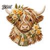 Adult Fabric Art Adults Beginner-Friendly Layered DIY Cow 3D Project Highland Kit for Textured Wall