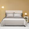 Silk Like Silky Cooling Duvet Cover Pillowcases 3Pcs Summer Lyocell Quality Bedding Set Single Double Queen Wrinkle Resistant