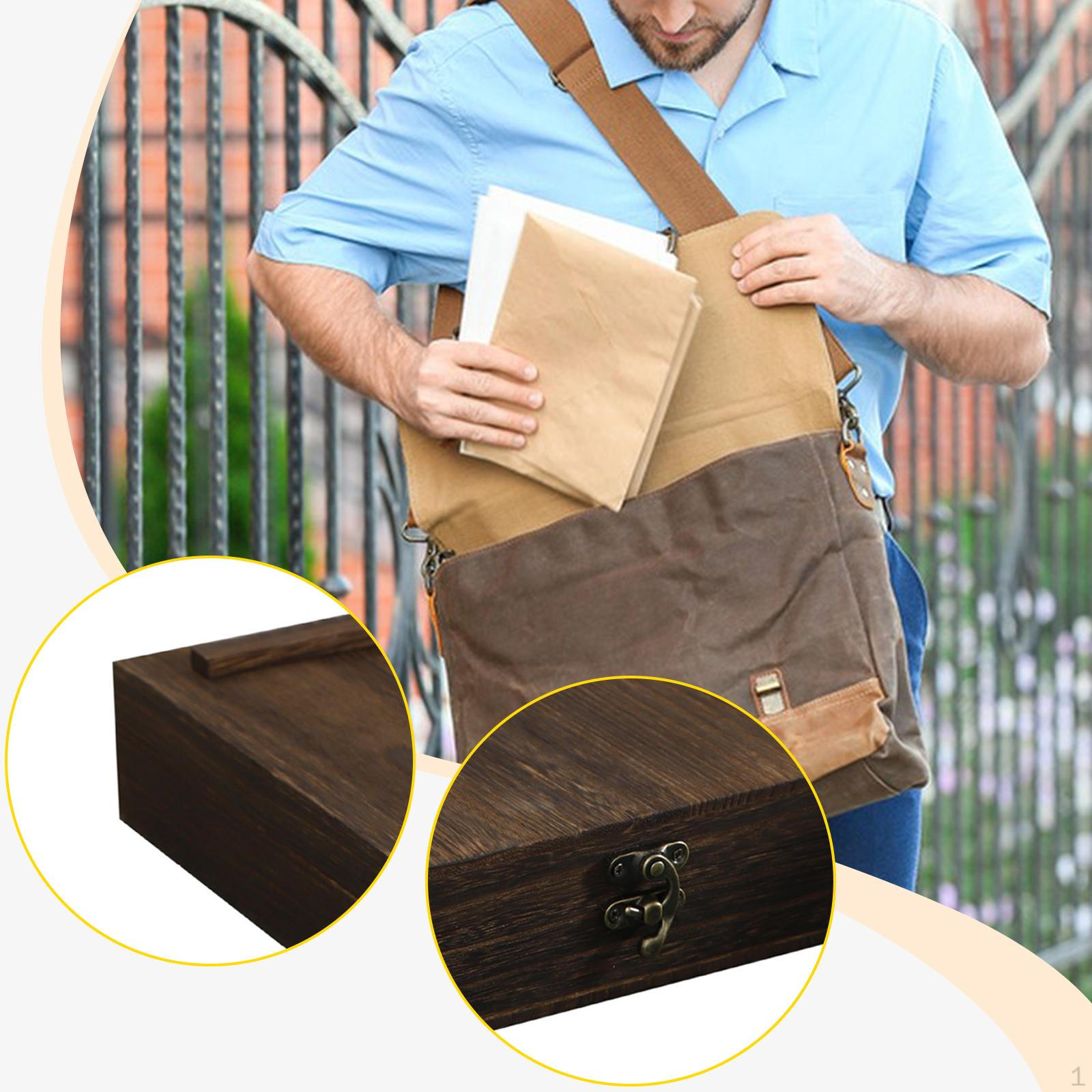 

Writer Wood Box Sketch Case Art Supplies Outdoor Painting Handmade Portable Artist Gifts Shoulder