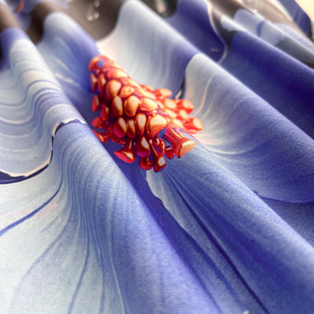 Cyfrowy nadruk kwiatowy 5D Zestaw poszewek na kołdrę z poszewkami na poduszki i prześcieradłem (Wielu rozmiarów)