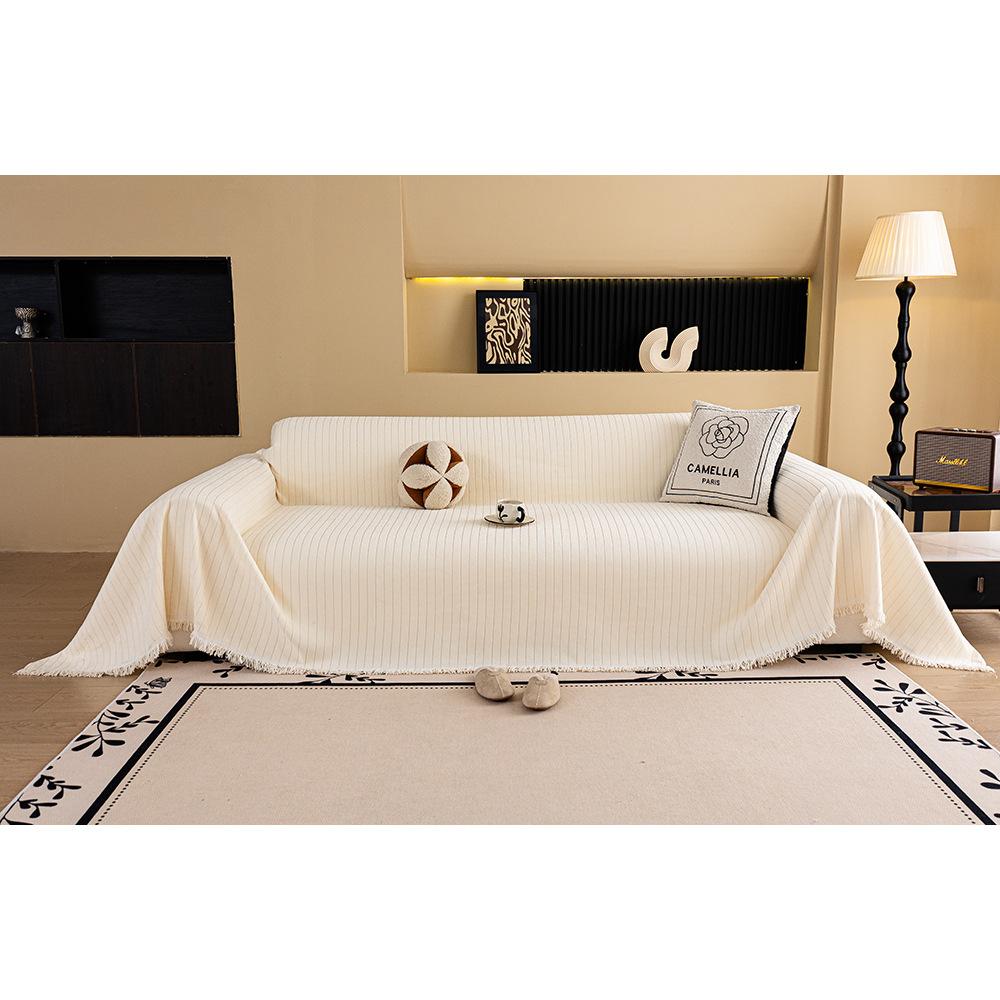 Anti Slip Sofa Towel Anti-Cat Scratch Cloth Sofa Cover Teddy Velvet Waterproof Multi-Functional Sofa Cover Cloth Towel