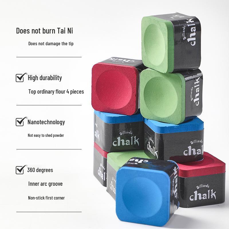 Black Eight Snooker Cue Chalk Powder - Hot Selling for Pool and Billiards.