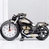 Vintage Alarm Clock Motorcycle Model Creative Desktop Clock Funny Multi-Purpose Bedside Office Clock Home Desktop Decoration
