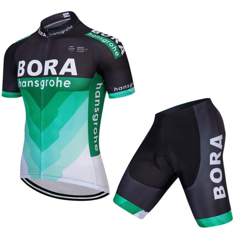 Mens Cycling Jersey Bib Shorts Set Breathable Mesh Bike Outfit Road