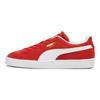Suede Men Low-top Classic Comfort Skate Shoes Red White 399781-02