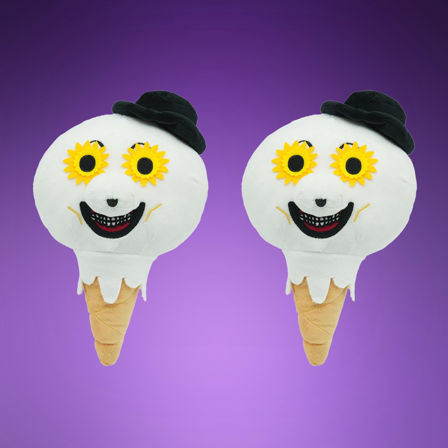 Art De Clown Knuffel Speelgoed Cartoon IJsco Clown Gevulde Pop Horror Clown Zacht Speelgoed Knuffel Leuk Halloween Decor Cadeaus