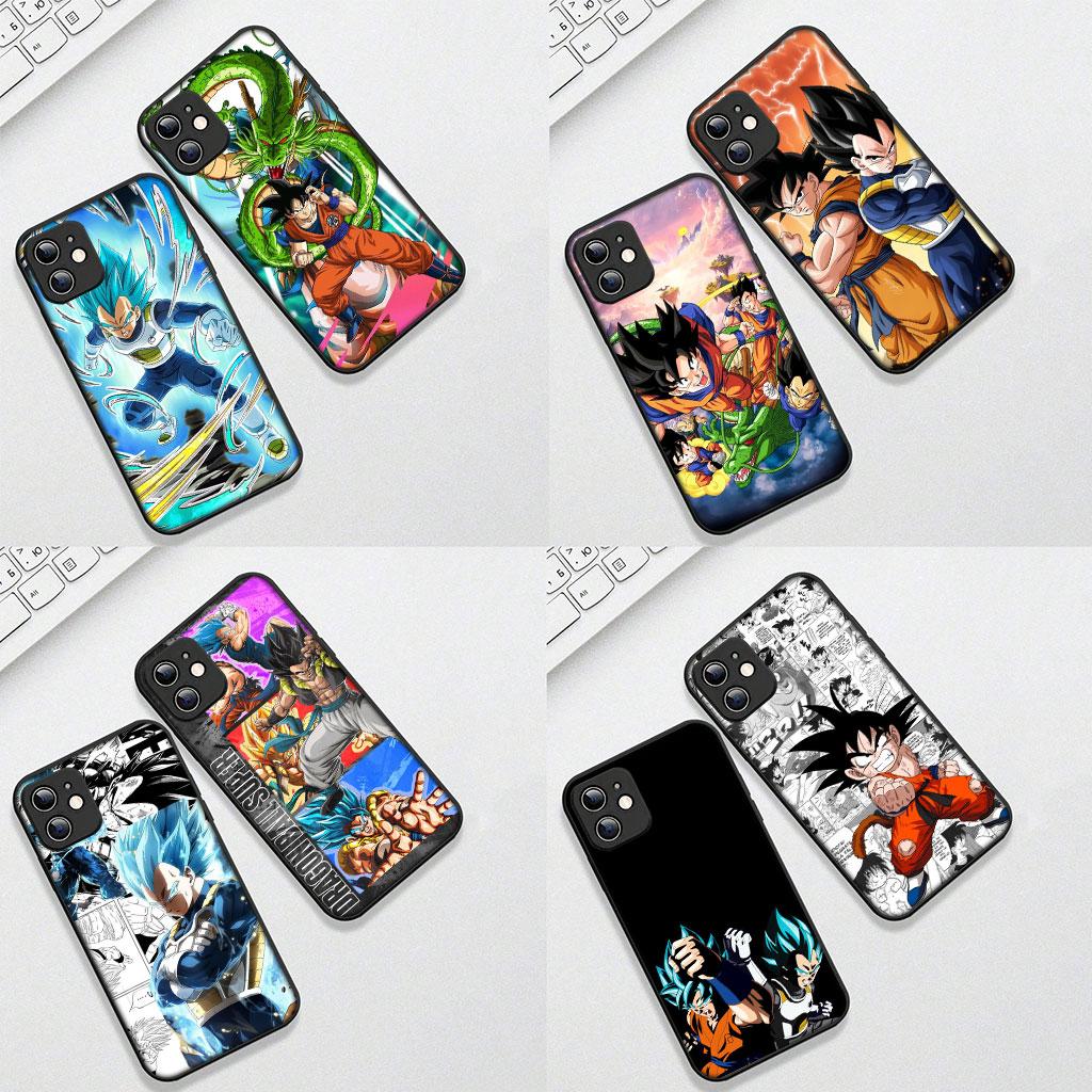 Vegeta Dragons Gokus Balls Phone Cover for Samsung Galaxy Note 20 9 8 S8 S10 S9 Plus A54 A33 A21S A31 M21 S10E A17 Soft Case