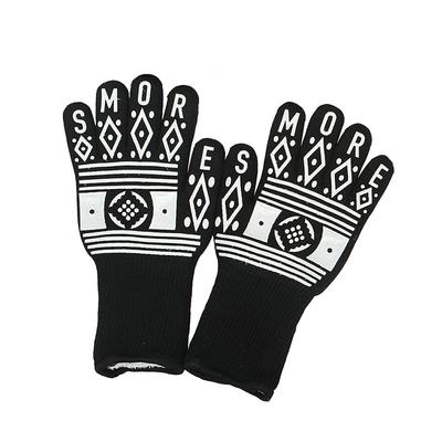 Feuerfest bis zu Barbecue Küche Ofen Camping Silikon Hecha-ra Handschuhe, Handschuhe, Wendbar, Fünf-Finger-Handschuhe, Hitzebeständige Handschuhe,