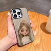Adorable D-Doll B-BlytheS Phone Case For iPhone17,16,15,14,13,12,11,Pro,MAX White Matte Shockproof Cover