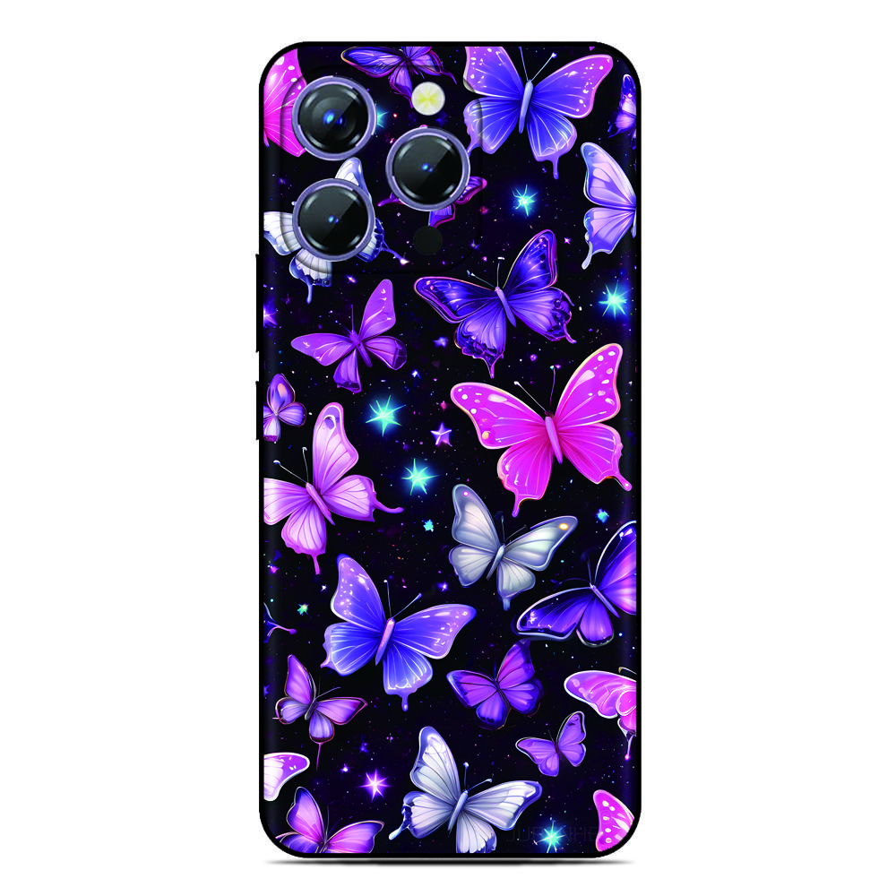 Butterfly Photo Case For Cubot A40 X100 A20 A10 Max 5 3 P80 P50 X70 X50 Note 60 50 21 Nothing CMF Phone 1 2 Pro 2a 3a Lite Cover Cubot Note 50