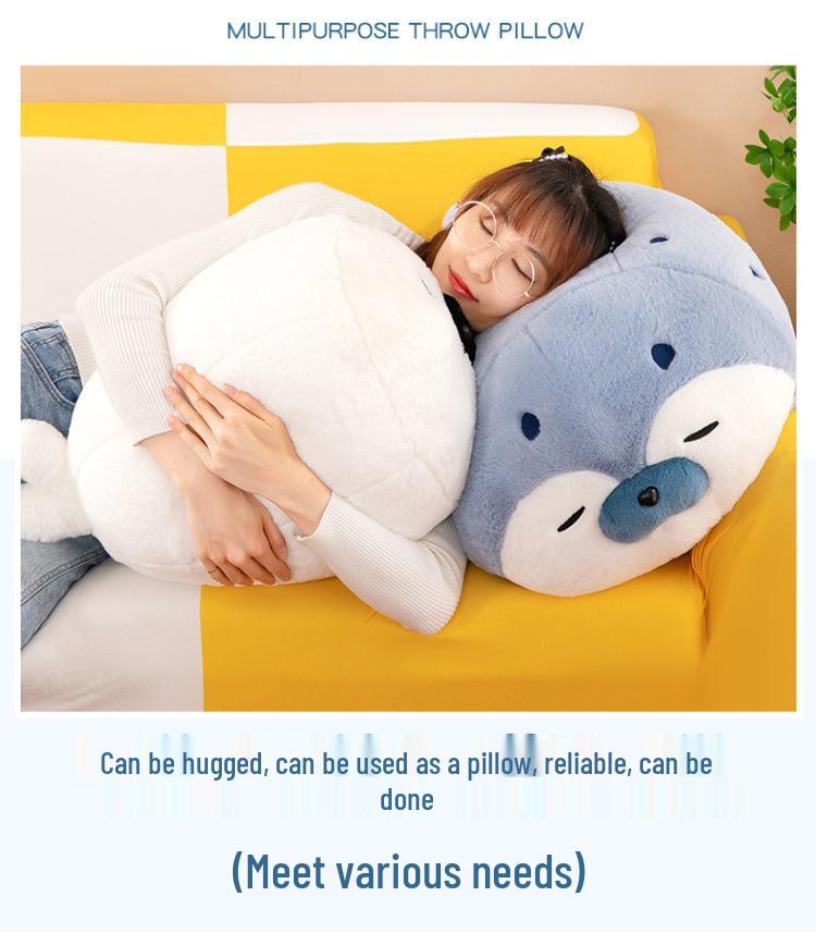 Genuine Cute Seal Plush Toy - Soft Sleeping Comfort Doll Gift for Children