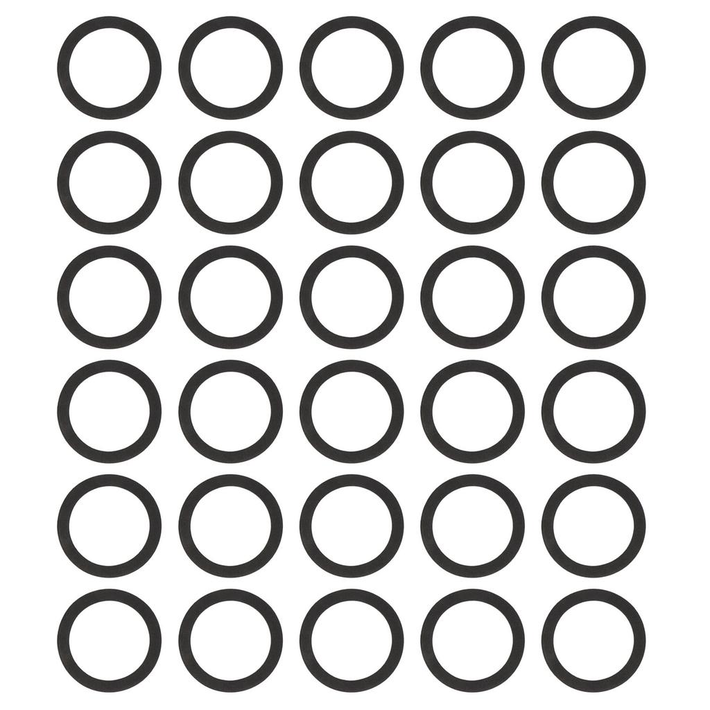 30PCS Speaker Spacers Shockproof Car Stereo Subwoofer Speaker Mounting Rings High Density EVA Foam
