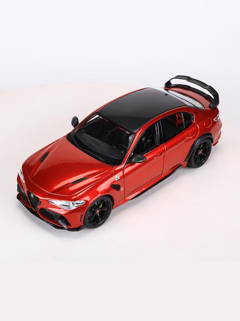Burago 1:18 Alfa Romeo Giulia GTAm Open all doors Alloy Model Car