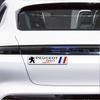Car Styling 3D Metal Car Fender Trunk Sticker Center Cover For Peugeot 807 4008 308 3008 107 106 5008 508 2008 208 301 407 1008