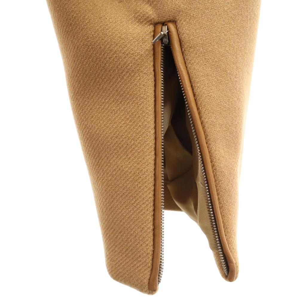 Prada Hergestellt in Italien Wollmantel 38 beige Damen Gebraucht