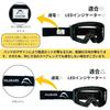Fujikaze SNG-02 Heated Goggles Anti-Fog Full REVO Mirror 99% UV Protection for Snowboarding Skiing Winter Sports