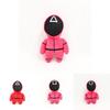 Squid Game Red Guard Worker Staff Plush Toys Front Man 001 456 218 Doll Stuffed