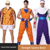 Master Roshi & Son Goku Halloween Cosplay Costumes: Demon King & Goku Clothes