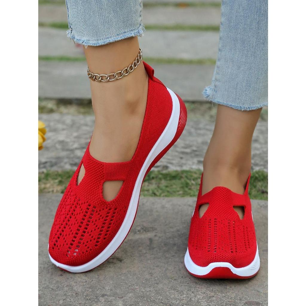 Damesschoenen Casual Schoenen Zachte Zool Ademend Mode Mama Schoenen Sneakers Dames