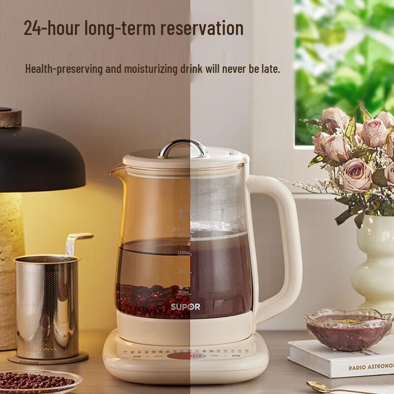 Supor 1.8L Smart Health  Tea Maker Kettle CN plug (adapter included)