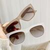 2026 nouvelle boîte lunettes de soleil femme anti-ultraviolet lunettes de protection solaire sense avancé lunettes de soleil mode célébrité Internet
