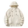 Ice silk sunscreen clothes men's summer summer outdoor loose UV protection waterproof casual couple skin clothes