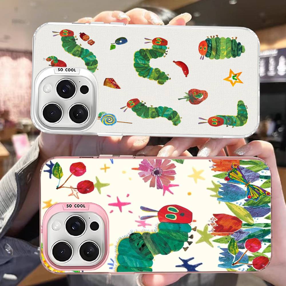 The Very Hungry Caterpillar Phone Case For IPhone 17 16 15 14 13 12 11 Pro Max Plus Pro Colorful Shell