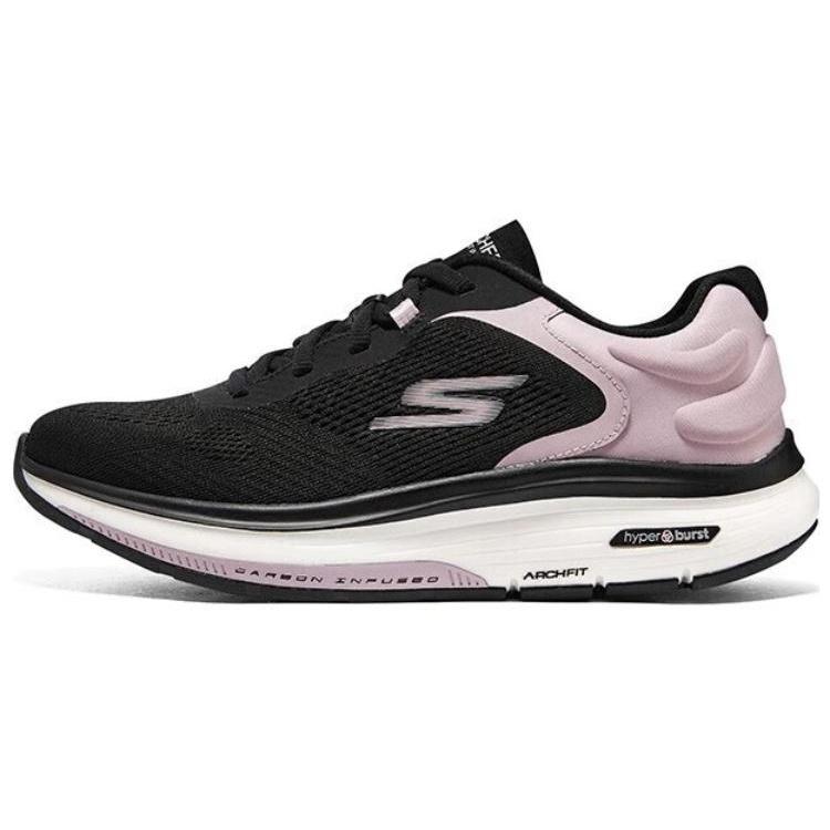 (WMNS) Skechers Go Walk Work Out  Black Mauve  Women s 124946-BKMV EU 35