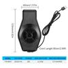 USB Aquarium Cooling Fan with Speed Control, Mini Powerful Heat Dissipation for Fish/Shrimp/Plant Tank, Waterproof & Quiet