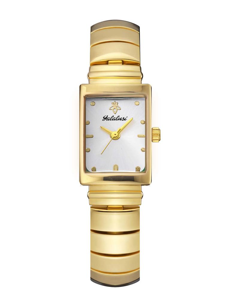 YaLaLuSi Elegant Square Women Watch Gold Zinc Alloy Band Color Dial Quartz Wrist Watch Luxury Gift Watch For Her