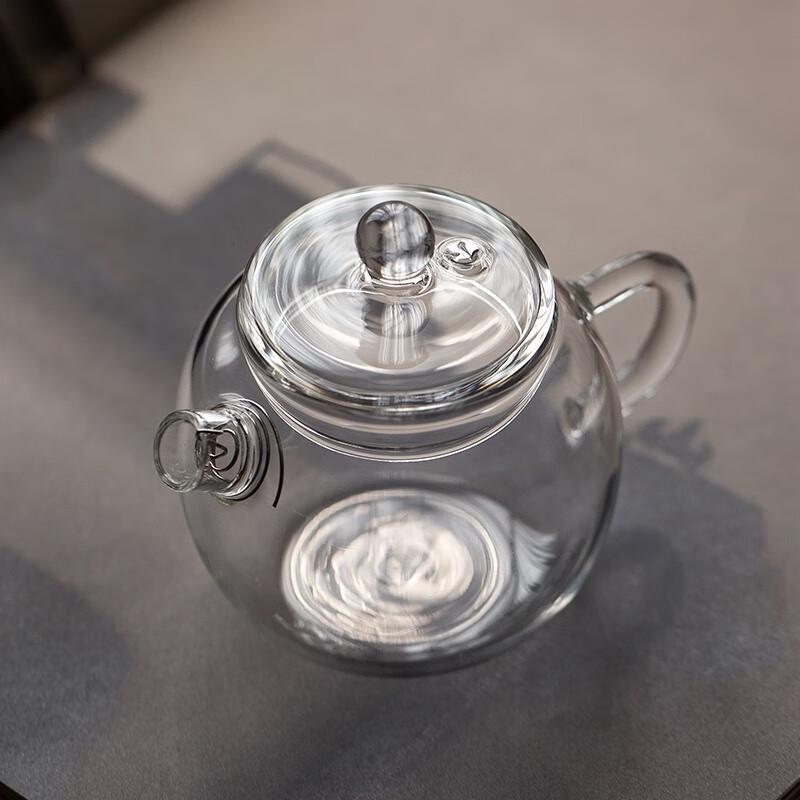 Mini Glass Teapot for Gongfu Tea (150ml, 2-Pack)