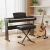 Keyboard Bench Portable Stool with Padded Seat Easy To Clean for Pianists