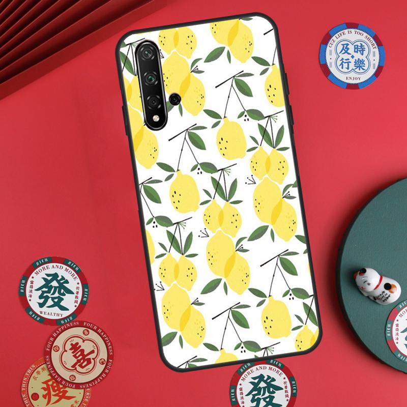 Fruit Lemon For Huawei Nova 5T 9 10 SE 7i 8i 11i 12i Y73 Y72 Y61 Y91 Y60 Y70 Y90 P20 P30 P40 Lite Case