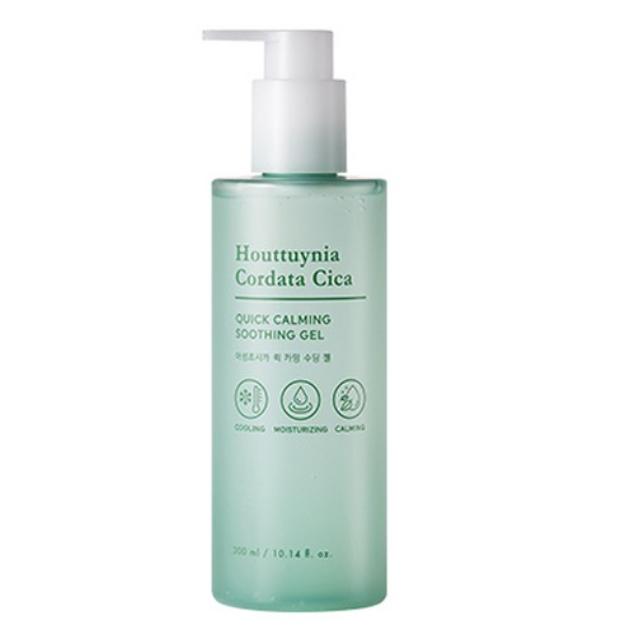 TONYMOLY Houttuynia Cordata Cica Quick Calming Soothing Gel Face & Body Moisturizing Gel 300ml