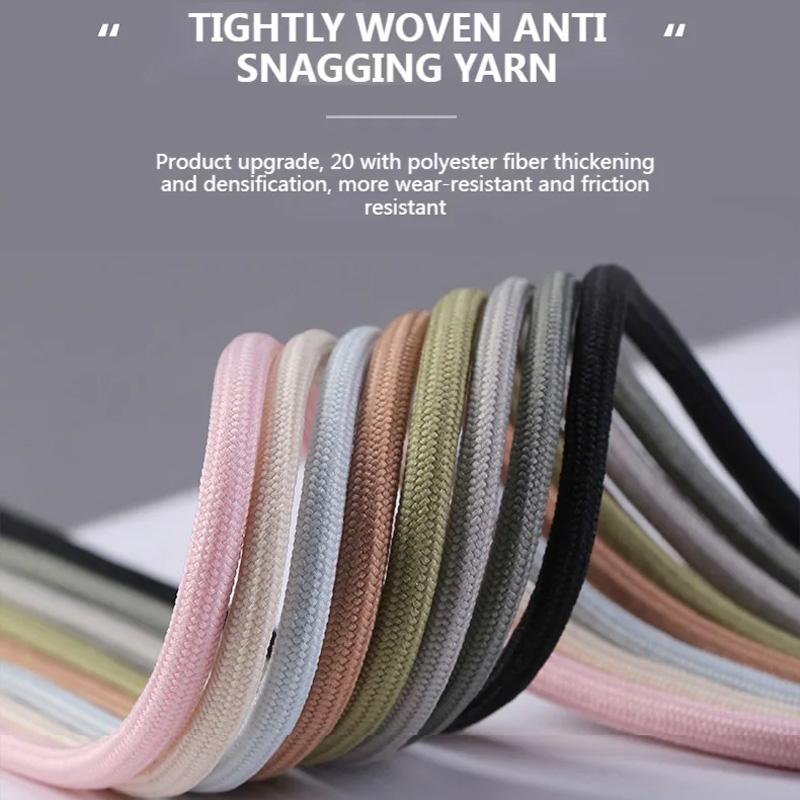 1Pair Round Shoelaces for Sports Boot Sneaker Shoe Laces Solid Shoes Strings Classic Athletic Sports