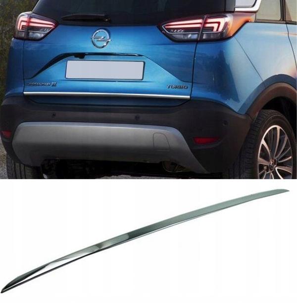 Listwa Chromowana Na Klapę Bagażnika Opel Crossland - Elegancki Akcent I Ochrona