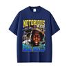 Rapper The Notorious Big Graphic T-shirt Biggie Smalls Print T Shirt Unisex's Women Hip Hop Vintage Oversized Short Sleeve T-shirts
