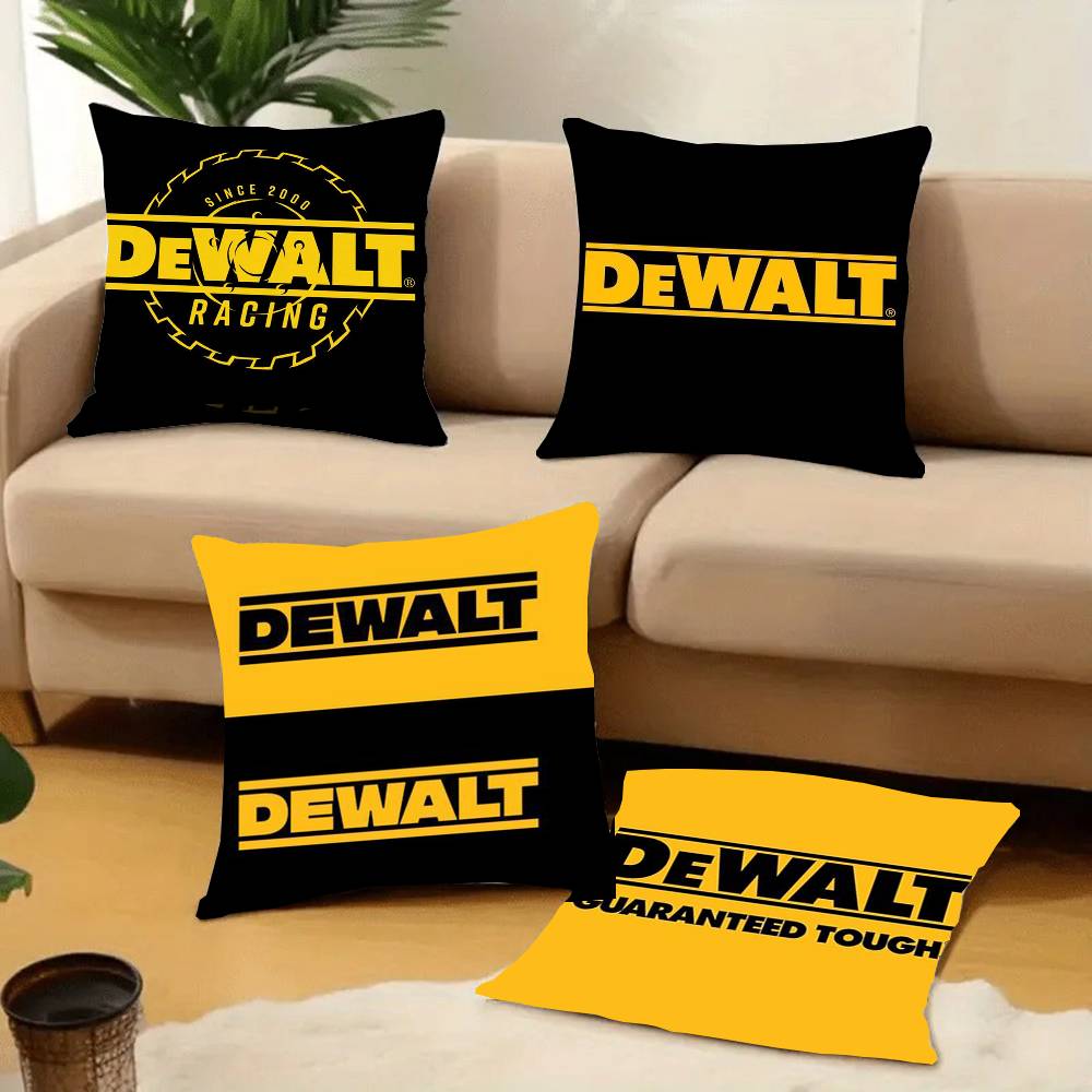 Fashion Tool Box D-DeWalt Pillow Case Home Decor Throw For Sofa Bed Car Room Decor Gift Idea