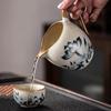 Ru Kiln Lotus Xishi Pot 7-Piece Kung Fu Tea Set